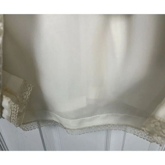 Vintage 1970s Ivory‎ Embroidered Tunic Dress Women’s Size 36/6 - Picture 9 of 9